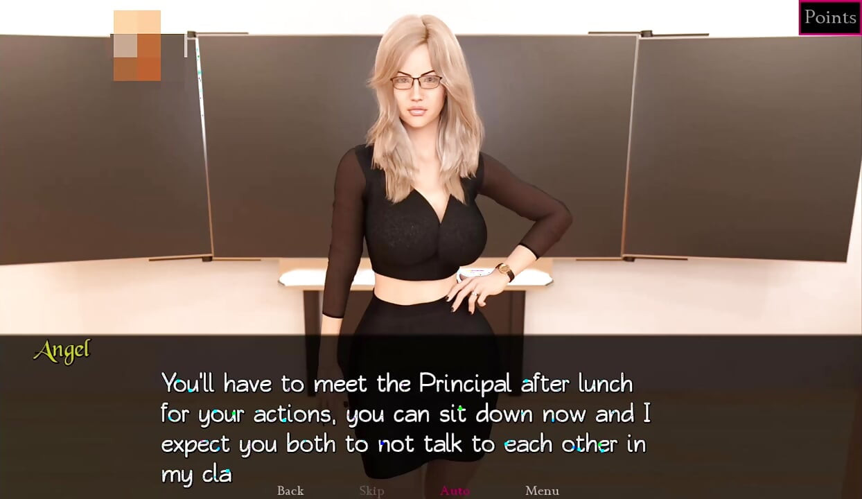 Nerd to alpha #2 - The girl showed her pussy in class