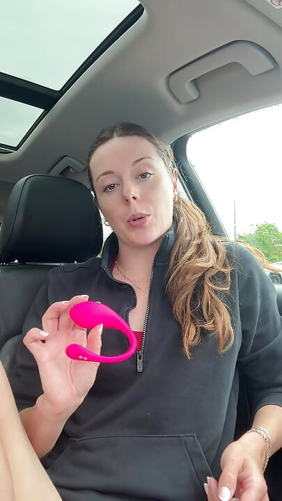 Trying to Golf in a Simulator with My Lush in! Trying Not to Cum While I Swing!