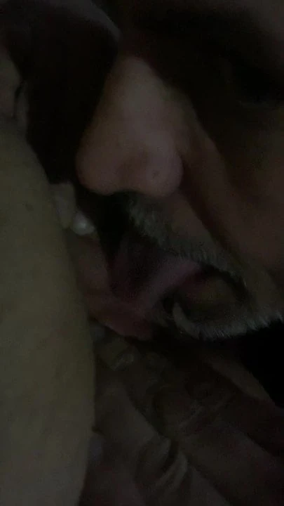 eating that lily like he owns it