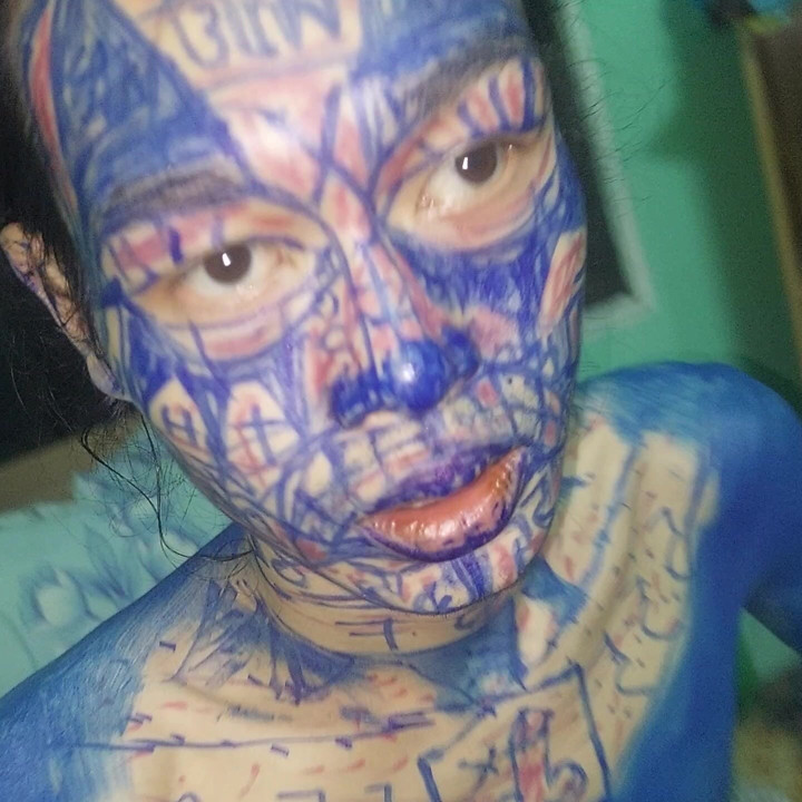 palyaço için paint