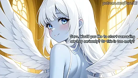 Emily and Sera prepared for you the last heaven's orgasm (JOI)