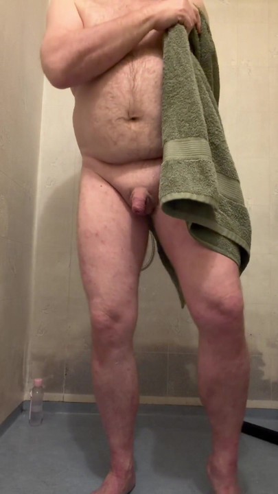 ASMR Man taking ordinary shower | Clip 3