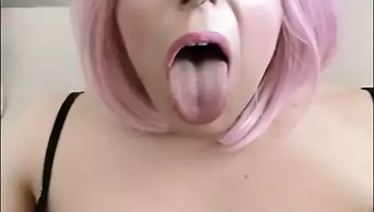 pink wig sissy slut transvestite fucked hard and humiliated