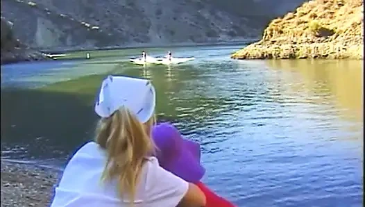 Dreierfick am strand