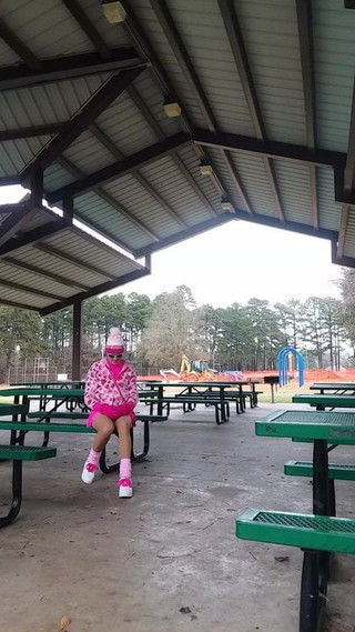 Sissy im Park