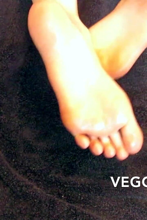 Rubbing Oil on My Feet