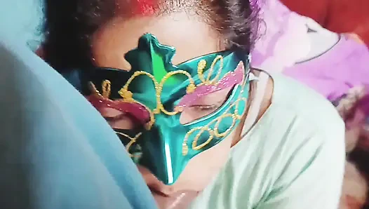 Village girl simran had a good time.