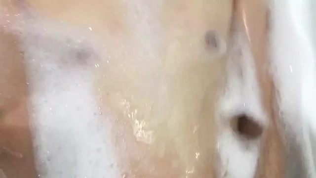 While Taking a Bath, I Got Horny and Started Touching Myself