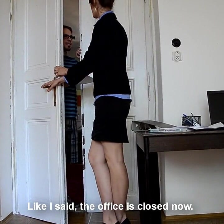 Kiss My Feet or Leave the Office