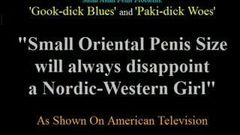 Small Oriental Penis Size always disappoints Western Blondes