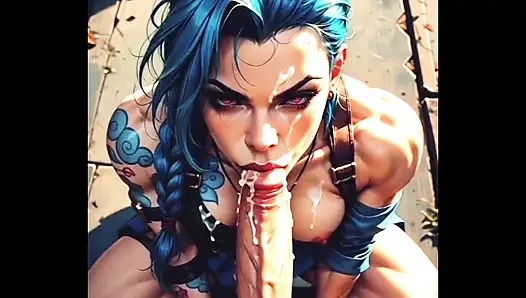 Kompilasi hentai sepong tenggorokan dalam PMV
