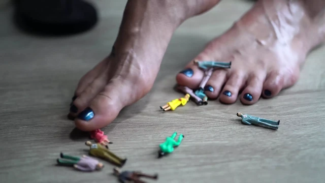 Stepping on Little People with My Barefeet