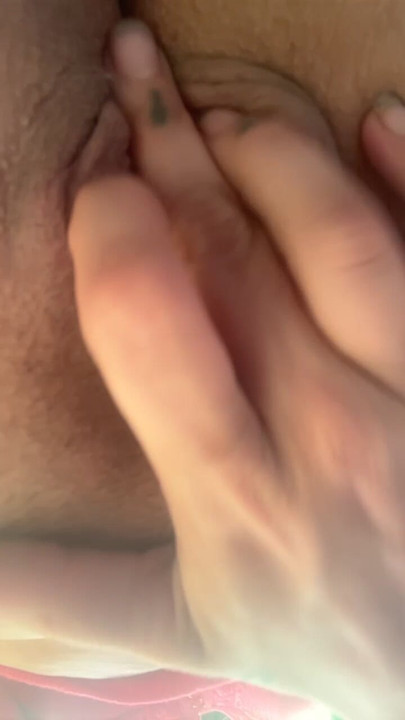 Rubbing my wet pussy part 2