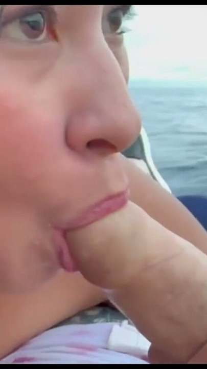Extreme Blowjob in the open ocean on an inflatable mattress | Clip 1