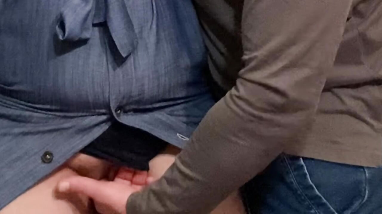 Stepbrother Touching My Pussy in Subway