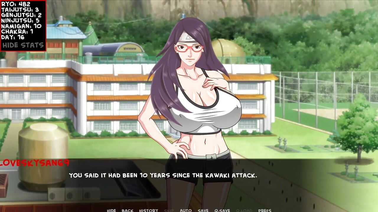 Sarada trening V2.2 Deo 4 Igranje sa sisama od loveskysan69