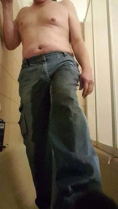 wet jeans