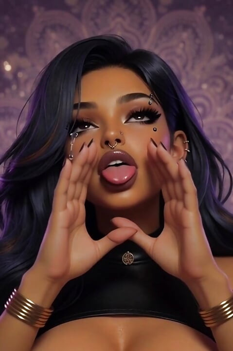Animated Goth Stepsister Virtual Sex Big Tits Piercings