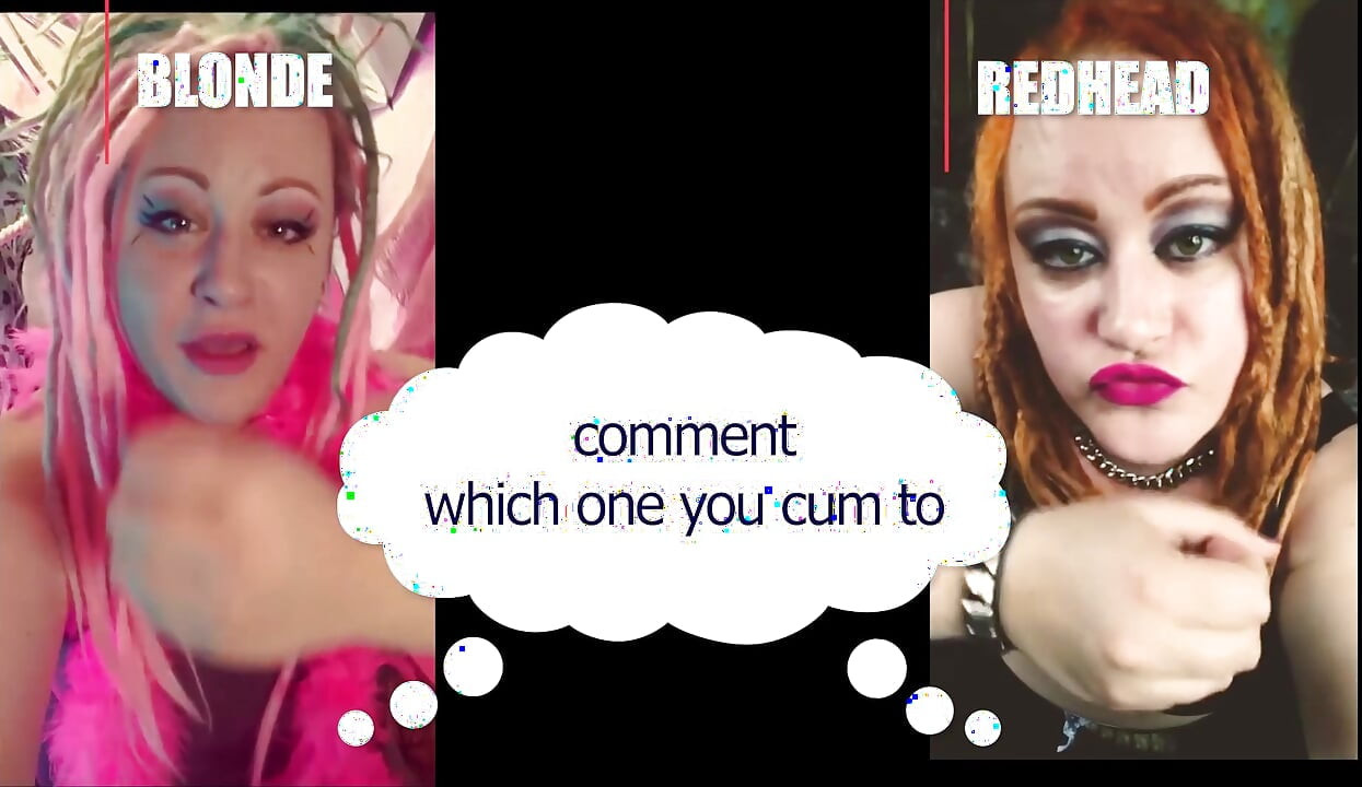 Comment which one made you cum blonde or redhead straight version