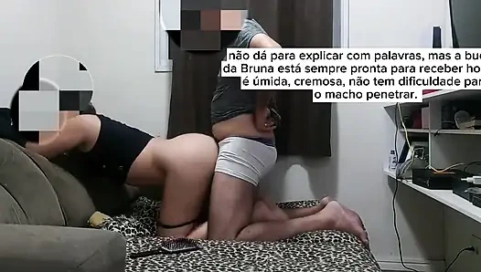 Bruna silva, heiße ehefrau, ist wieder da