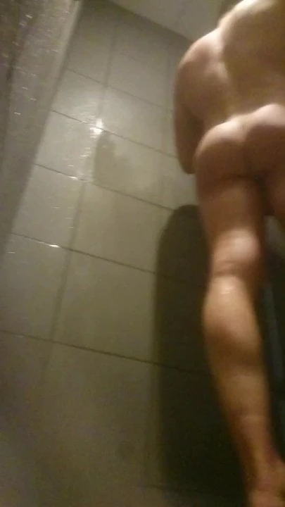 Hot shower to relax