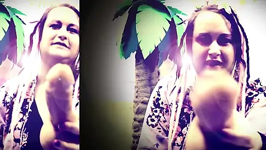 Suck it sissy suck it dildo play with Goddess Lana