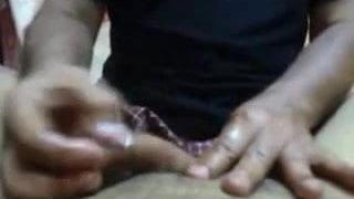 Técnica de massagem no pênis