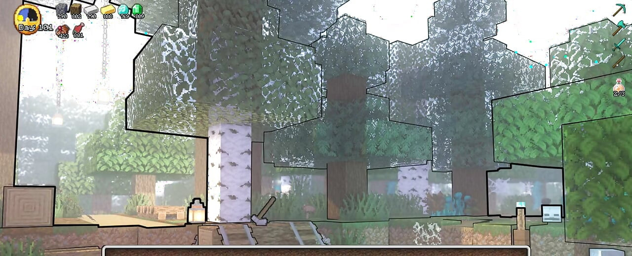 Minecraft Hornycraft - ตอน 52 ฮาโลวีน!! โดย Loveskysanhentai