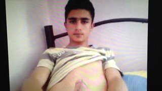 Beautiful young Turkish boy and hard cock