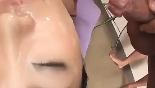 Impressive sex scenes in threesome with Mitsu Anno