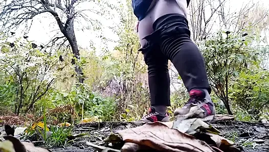 Ausgewachsene Kurven beim Hocken