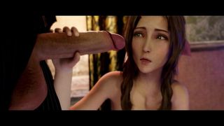 ไฟนอล แฟนตาซี: sfm หัวนมของ aerith