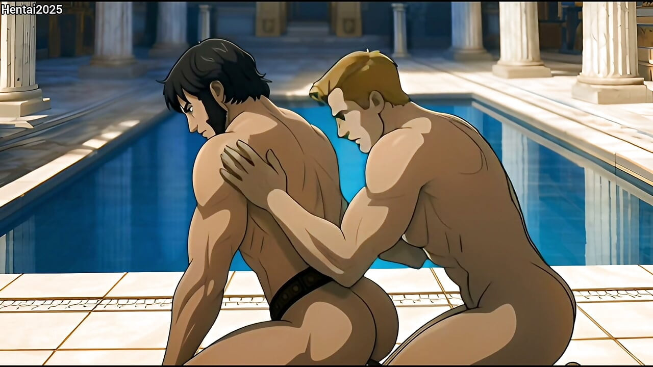 AI generated Short Story Interracial Anal Ancient Rome Gladiator Cartoon Hentai Animation