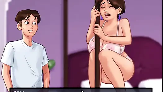 Summertime Saga - Debbie gave me a handjob