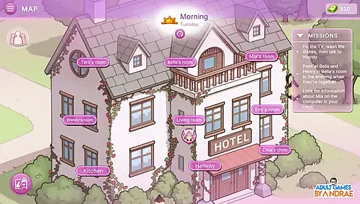 Sex Apartment 2: Grand Hotel Gameplay Teil 2 - Würzige Begegnungen Mit Bella Und Eva