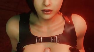 Resident Evil - Ada Wong в нескольких стилях обнаженная