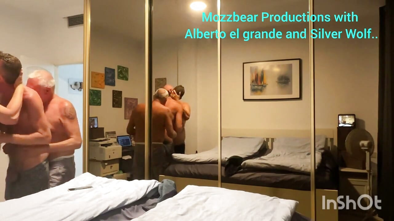 Hot Threesome with 2 Stepdaddies