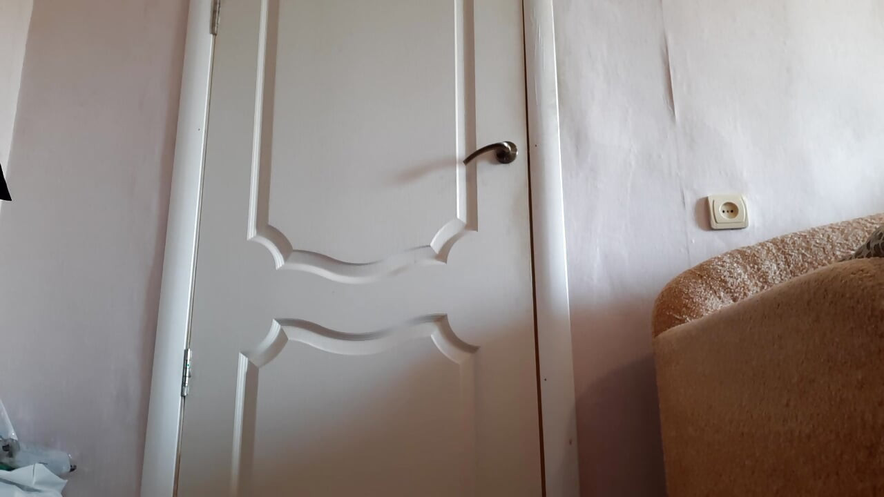 My stepmother masturbates briskly in doggystyle pose