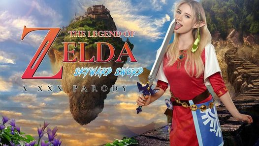 Миниатюрная мелодия отмечается как Zelda трахается со своим чемпионом в Skyward Sword XXX VR VR