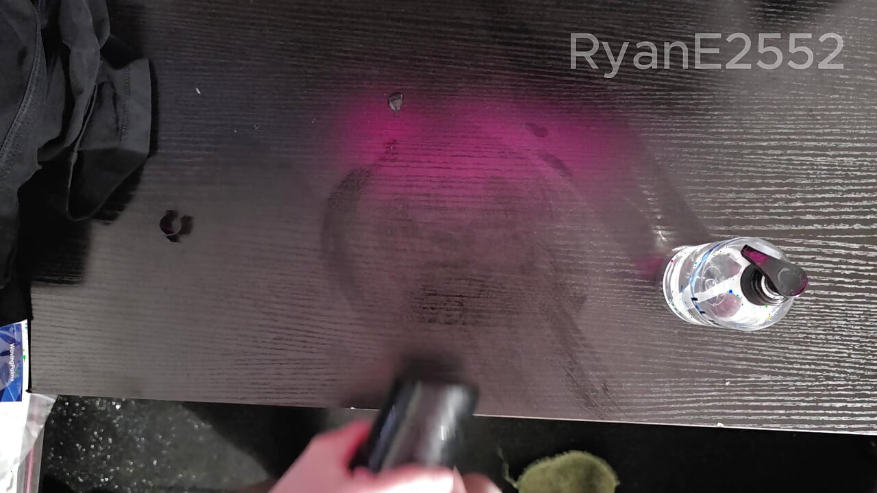 Virgin British Twink plays with himself and his bros toy