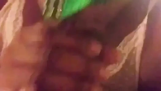 Messy Mouth in the Mask!