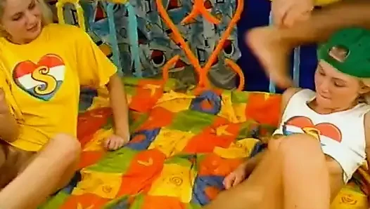 Debbie and Rowena in a Hot Threesome
