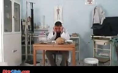 Nasty Doll in Clinic Sex