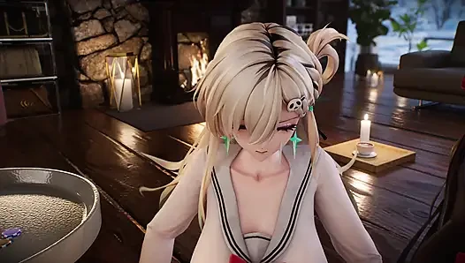 3d anime mädchen grob doggy & anal - 3d hentai hardcore