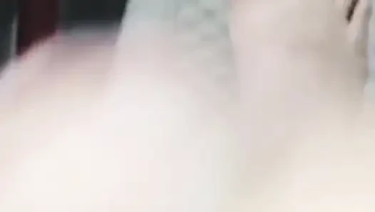 My Stepsister's Skinny Crushes My Balls with Her Little Pussy