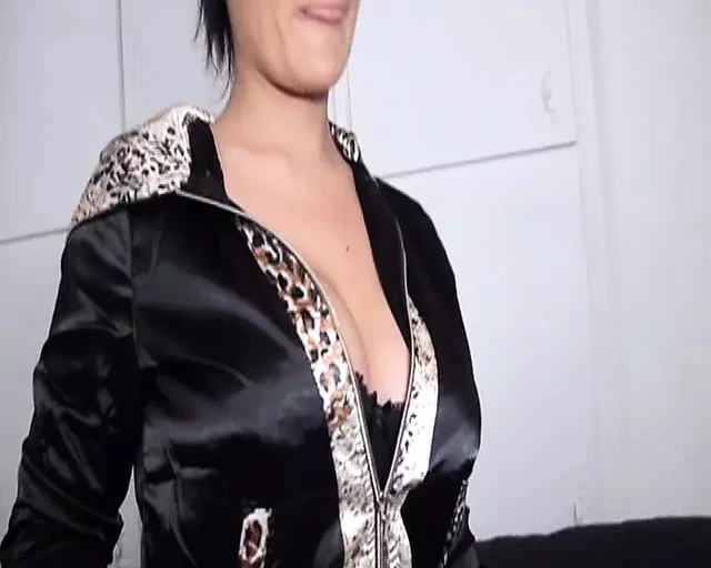 Big boobed French MILF sprayed with jizz after hard fuck