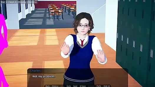 Cosy cafe bagian 3 - kepala sekolah seksi