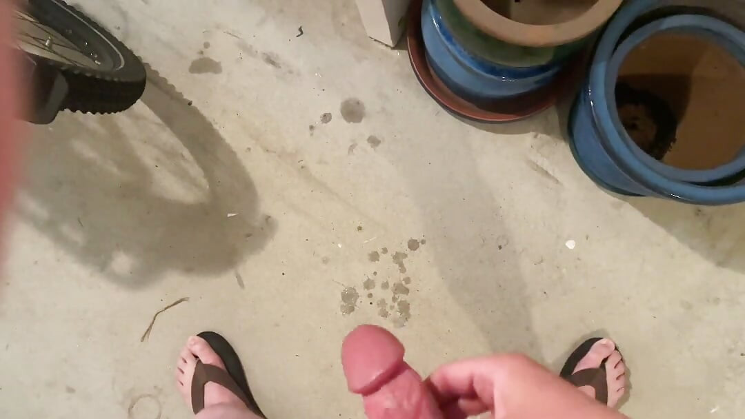In the morning naked in the stairwell and again in the basement handjob done