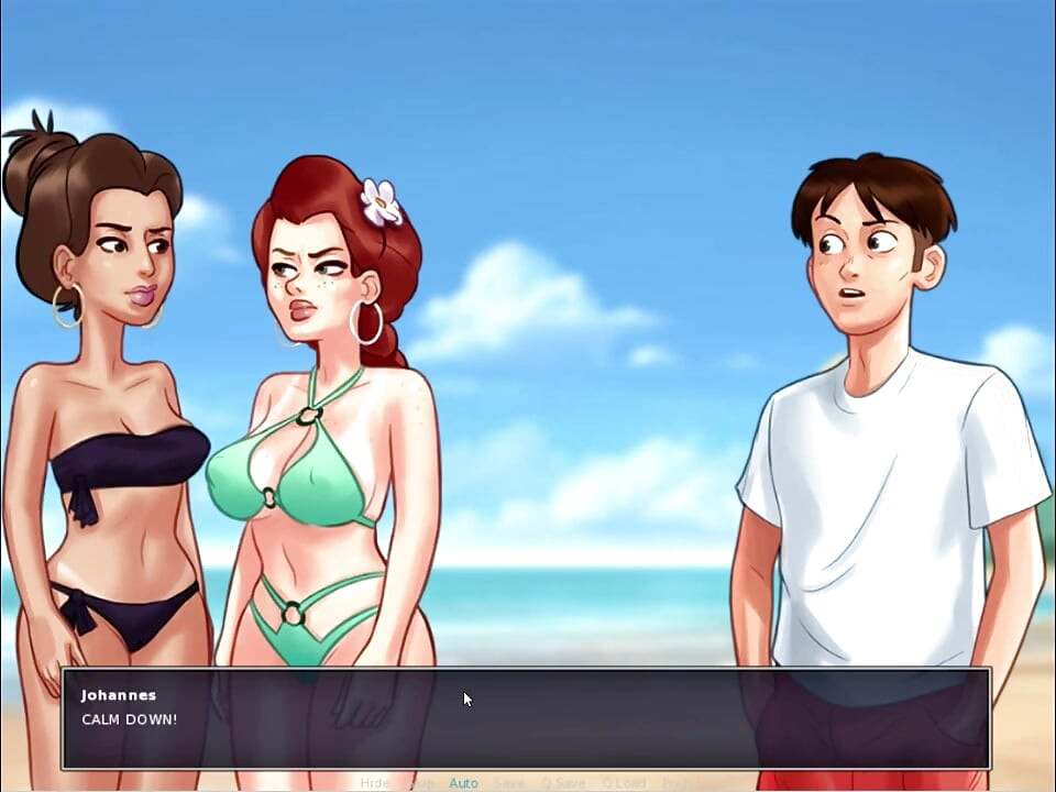 Summertime Saga - Eve might be pregnant after Johannes fucked her