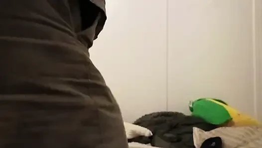 Shooting Strings of Cum in My Purple Panties!